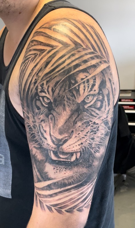 Benson tattoo work at TNT Tattoo Aiea Hawaii — piece 22